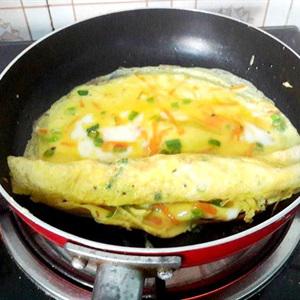 Cách làm trứng cuộn hình trái tim