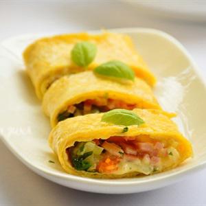 Cách làm trứng cuộn phô mai