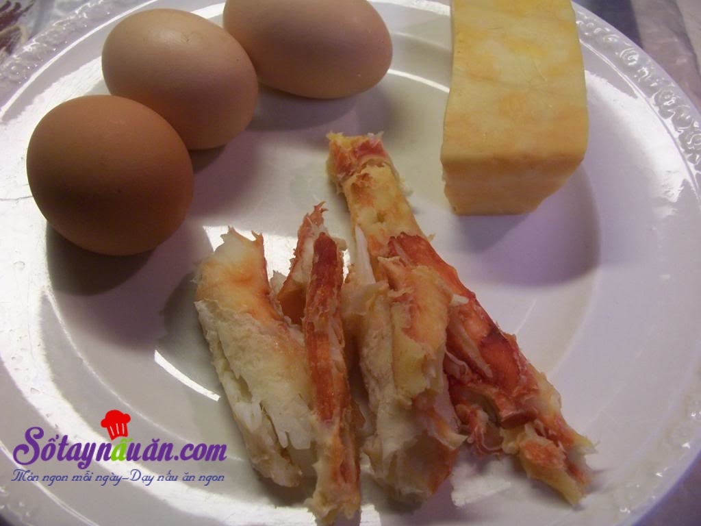 Trứng cuộn thịt cua vừa lạ vừa ngon