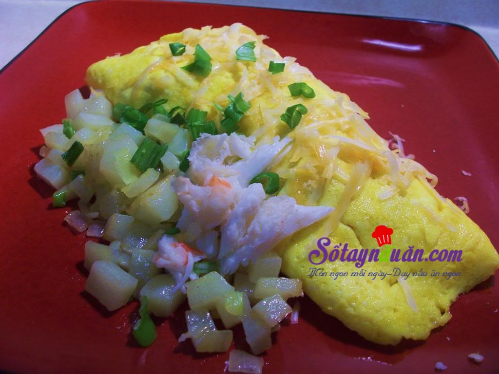 Trứng cuộn thịt cua vừa lạ vừa ngon