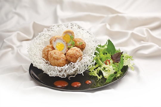 Trứng cút bách hoa