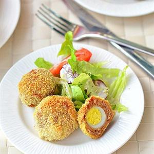 Cách làm trứng cút bọc thịt bằm