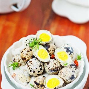 Cách làm trứng cút rang muối