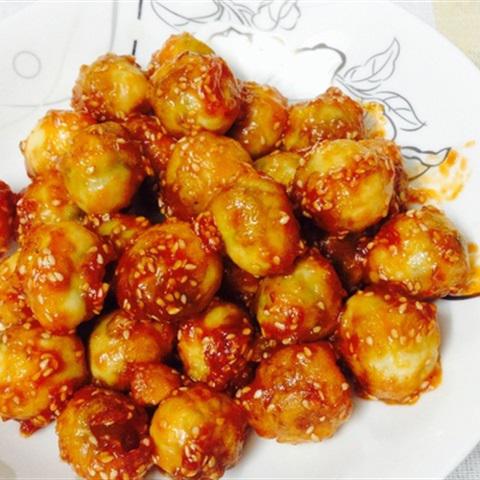 Cách làm trứng cút sốt cay