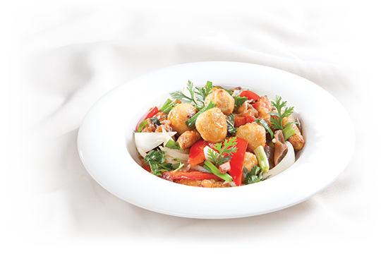 Trứng cút xào chua ngọt