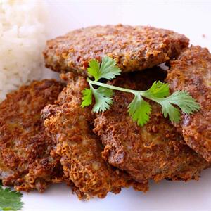 Cách làm trứng đúc thịt chiên giòn