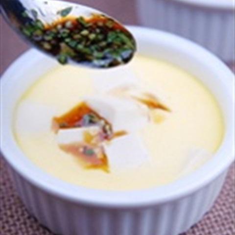 Cách làm trứng hấp đậu hũ