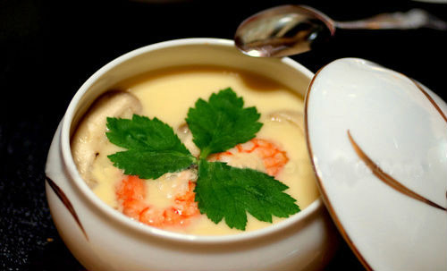 Trứng hấp kiểu Nhật