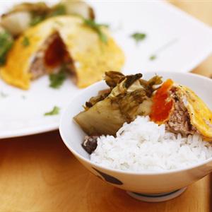 Cách làm trứng hấp nấm