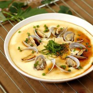 Cách làm trứng hấp ngao