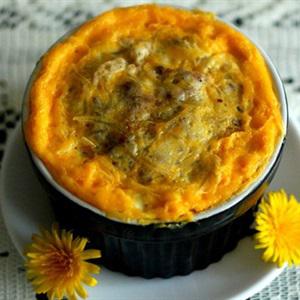 Cách làm trứng muối hấp thịt