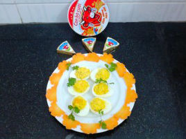 Trứng nhồi phô-mai