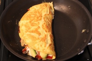 Trứng omelet