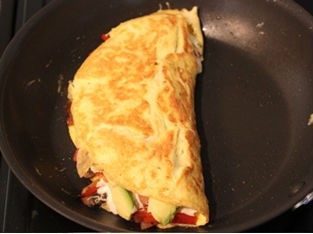 Trứng omelet