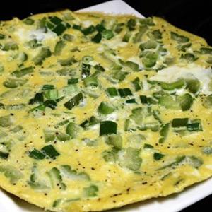 Cách làm trứng rán khổ qua