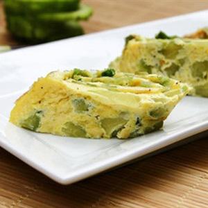 Cách làm trứng rán khổ qua