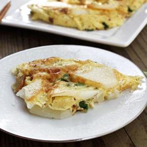 Cách làm trứng rán khoai tây