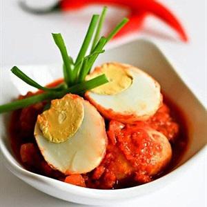 Cách làm trứng sốt cay