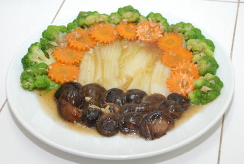 Tứ bảo xào dầu hào