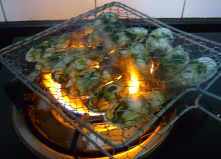 Tu hài nướng bơ hành