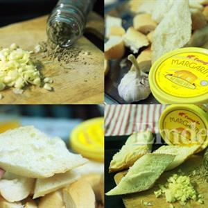 Cách làm bánh mì bơ tỏi