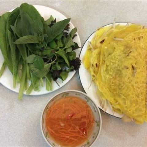 Cách làm bánh xèo tại nhà