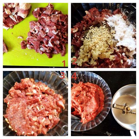 Cách làm bò viên