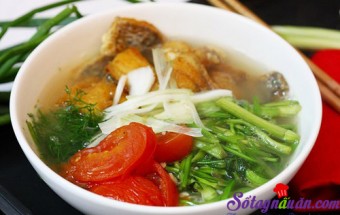 Tự làm bún cá rô