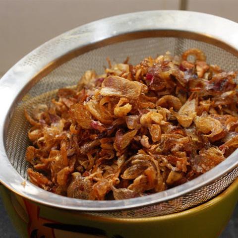 Cách làm hành phi thơm ngon tại nhà