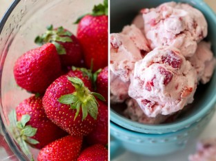 Tự làm kem dâu thơm ngọt