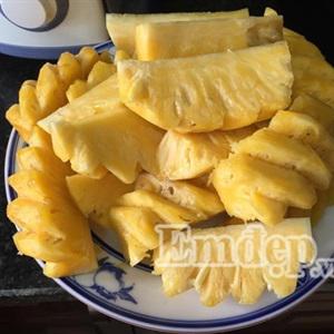 Cách làm kem dứa