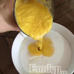 Cách làm kem dứa