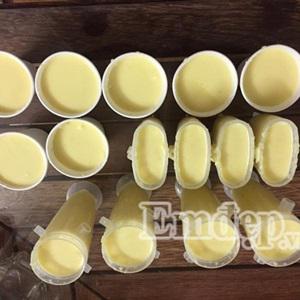 Cách làm kem dứa