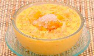 Tự làm kem que vị xoài mát lạnh vàng ươm thích mắt