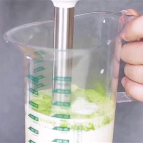 Cách làm kem trà xanh