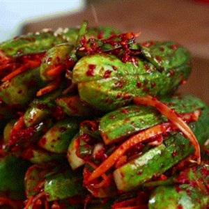 Cách làm kim chi dưa leo