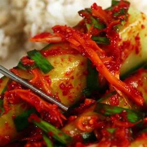 Cách làm kim chi dưa leo