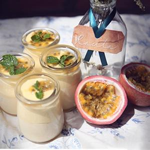 Cách làm mousse chanh dây