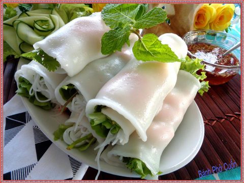 Tự làm phở cuốn ngon như tiệm