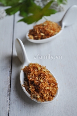 Tự làm ruốc cá thật đơn giản mà ngon