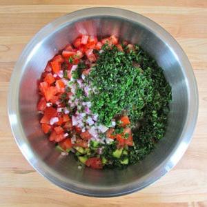 Cách làm salad cà chua dưa leo