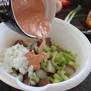 Cách làm salad khoai tây