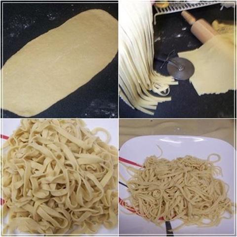 Cách làm sợi pasta tại nhà