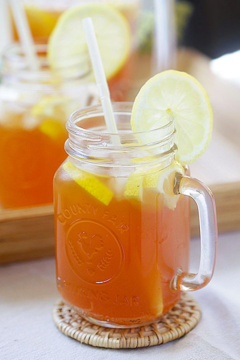 Tự làm trà chanh gừng detox