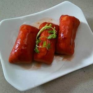 Cách làm xá xíu chay từ mì căn