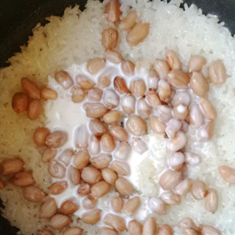 Cách làm xôi đậu phộng