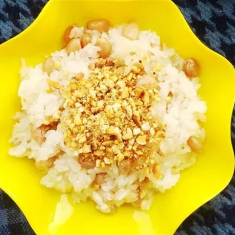 Cách làm xôi đậu phộng