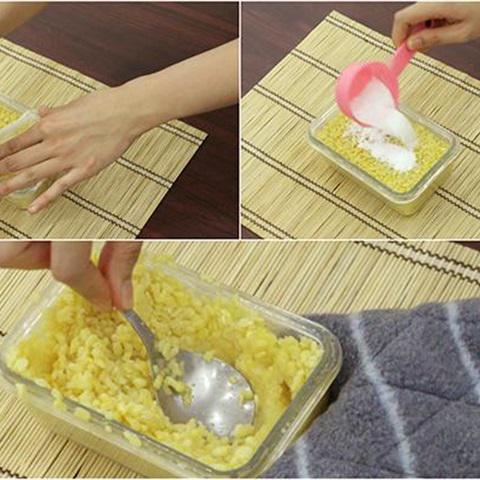 Cách làm xôi vò bằng lò vi sóng