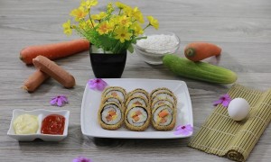 Tự pha chế một ly mocktail nho đá bào lung linh