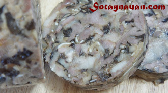 Tự tay làm giò thủ (giò xào) đón tết nào